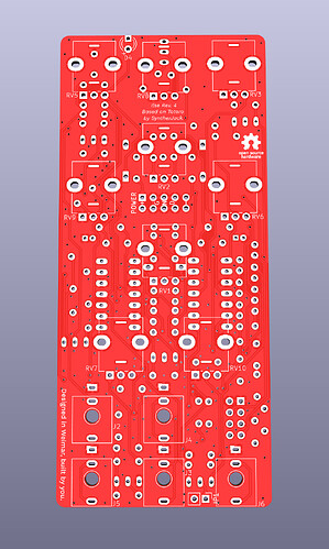 Front side of PCB